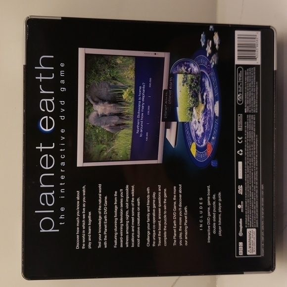 Imagination DVD Game Planet Earth the Interactive DVD Game 9.5" x 9.5" … - Picture 2 of 9